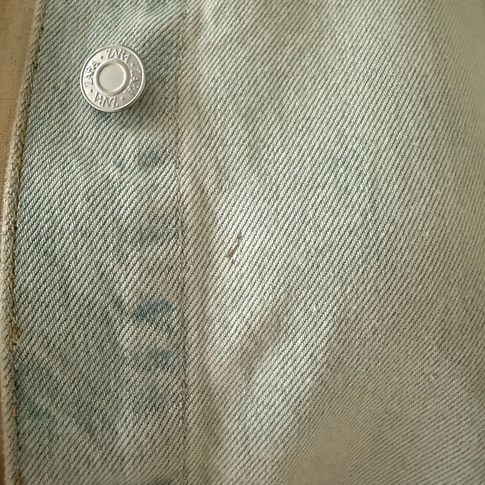 Zara Light Blue Denim Jacket - Picture 5 of 12